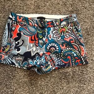 J.Crew Paisley Shorts
